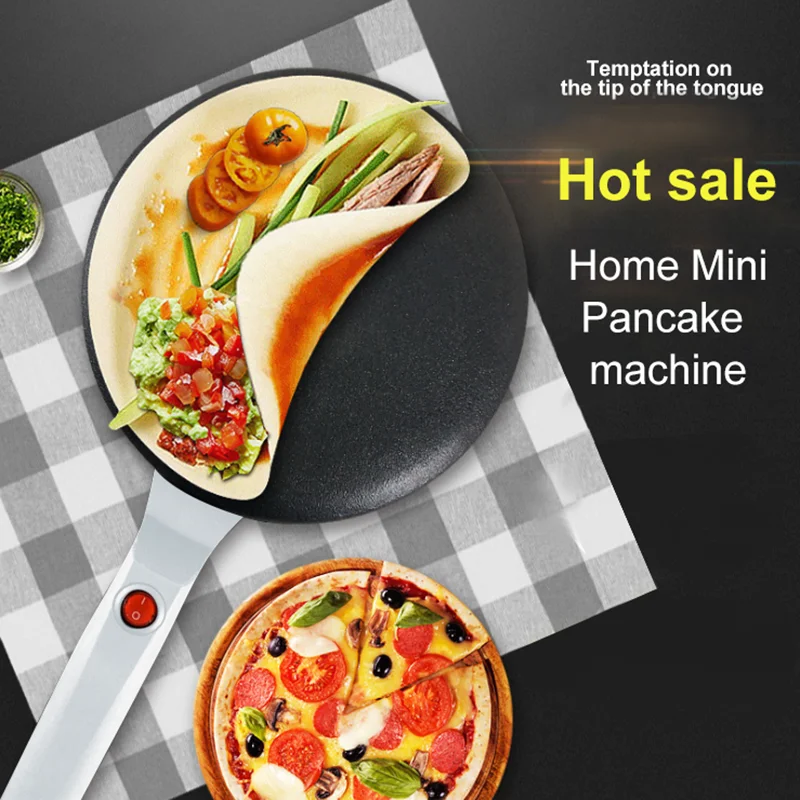 

Electric Crepe Maker Pizza Pancake Machine Non-Stick Fry Sartenes Griddle Baking Pan Cake Machine Kitchen Cooking Frying Tools