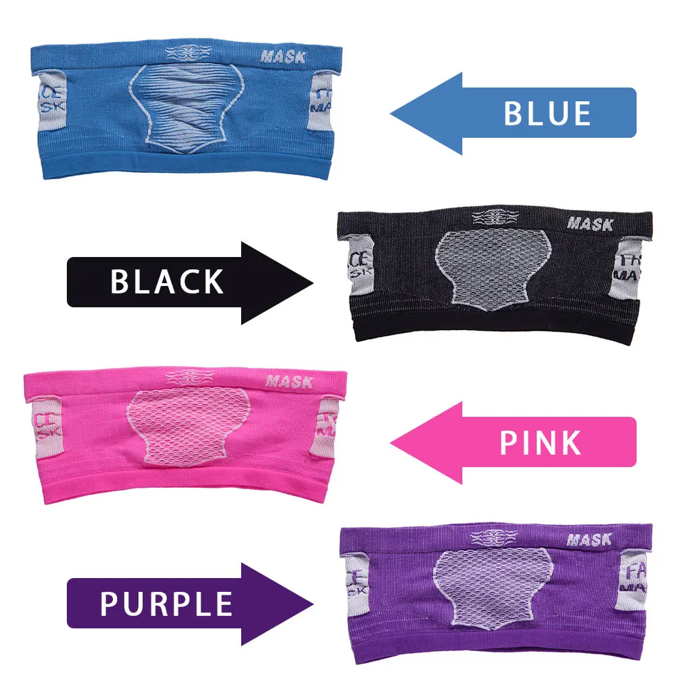Dustproof Mask Face Mask Respirator Breathing Warmth 4 Colors Skiing Outdoor Riding Portable Anti-Pollution