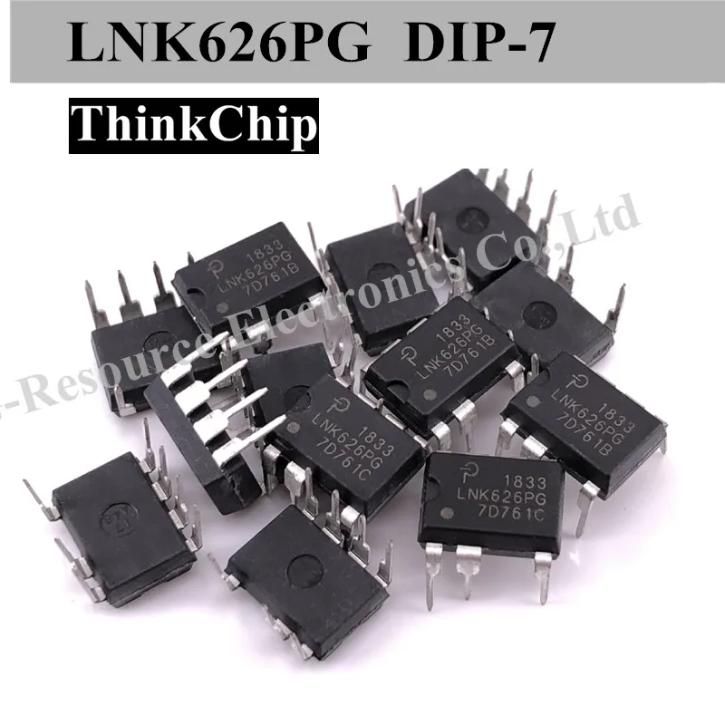 

(10pcs) LNK626PG DIP-7 LNK626P LNK626 DIP Low Power Off-Line Switcher IC