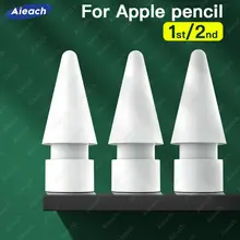 3/ 6/ 10 шт., сменные наконечники для стилуса, совместимые с Apple Pencil 1-го 2-го поколения, запасные наконечники для карандаша Apple 3/ 6/ 10 шт., сменные наконечники для стилуса, совместимые с Apple Pencil 1-го 2-го поколения, запасные наконечники для карандаша Apple