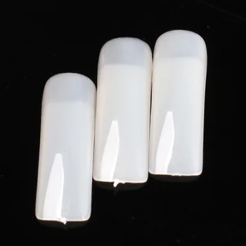 

New Hot 500 Pcs/Set False Nail Art Design Tips French Fingernails Acrylic UV Salon Design White SMR88