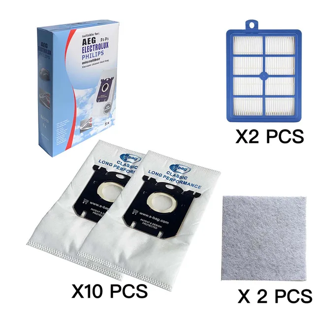 Replacement Dust Bags H12 HEPA Filters 