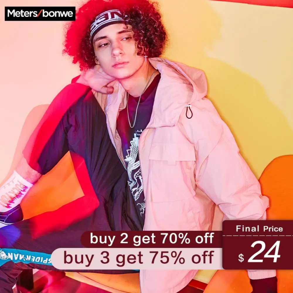 

Metersbonwe X Spiderman Jointly-designed Jacket For Man 2019 New Spring Autumn Loose Casual Korean Style Top Coats
