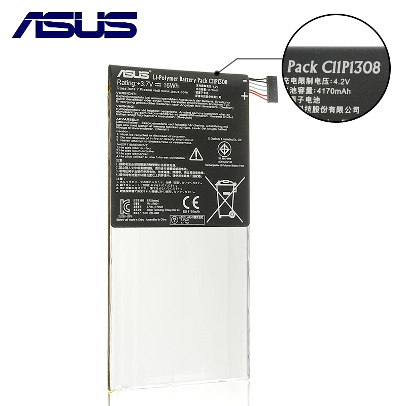 

New genuine Battery for ASUS Transformer Pad TF501T TF502T Pad (TF701T) AD02 GRY C11P1308 3.7V 16WH + free tools