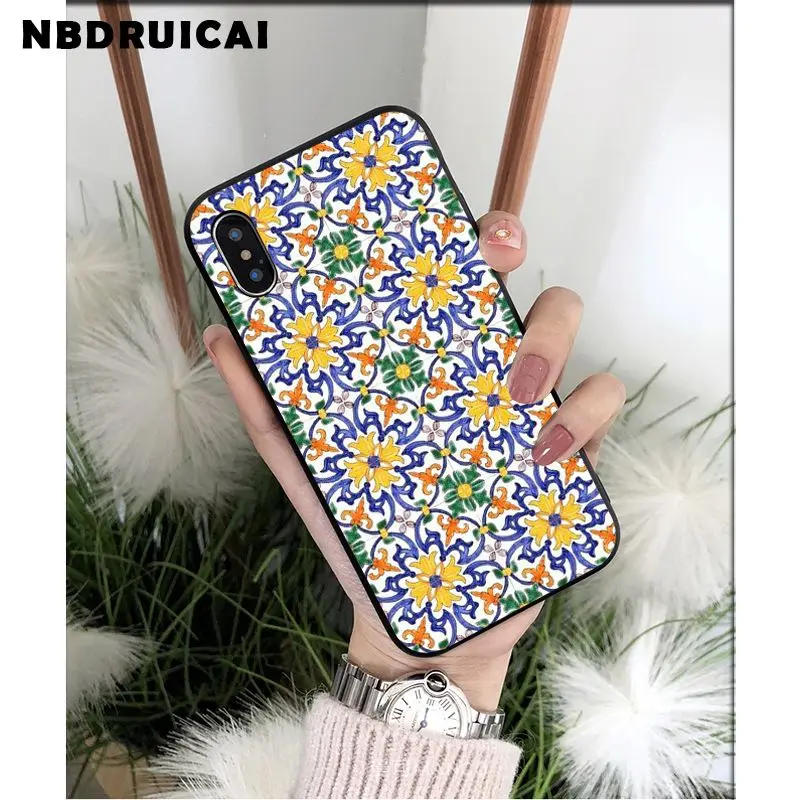 Vintage print flower