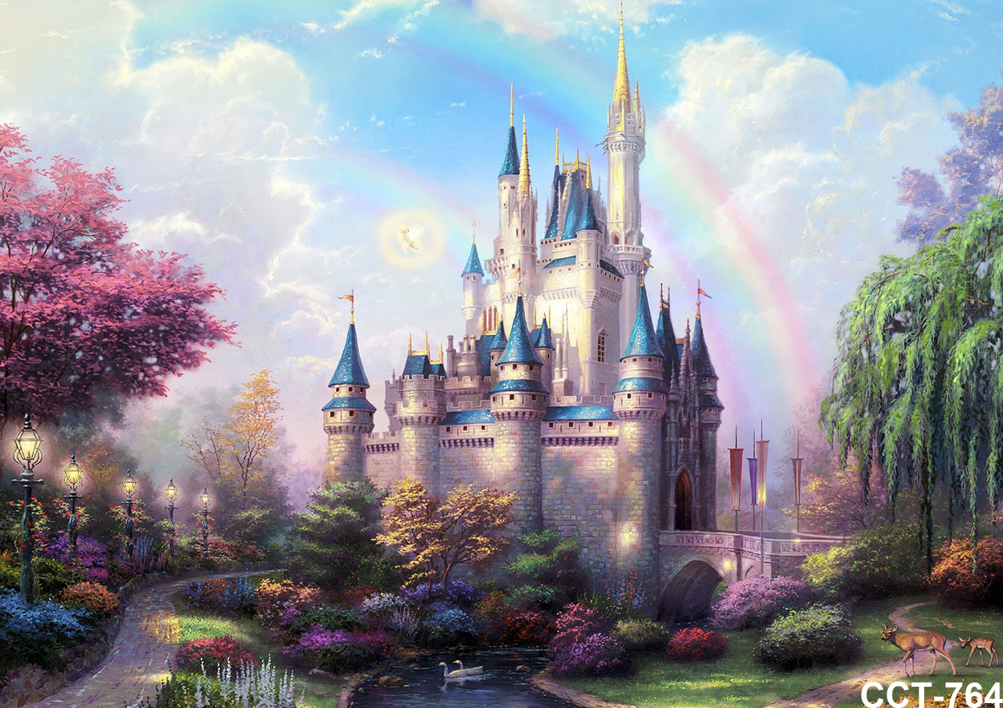 Cinderella Castle Background