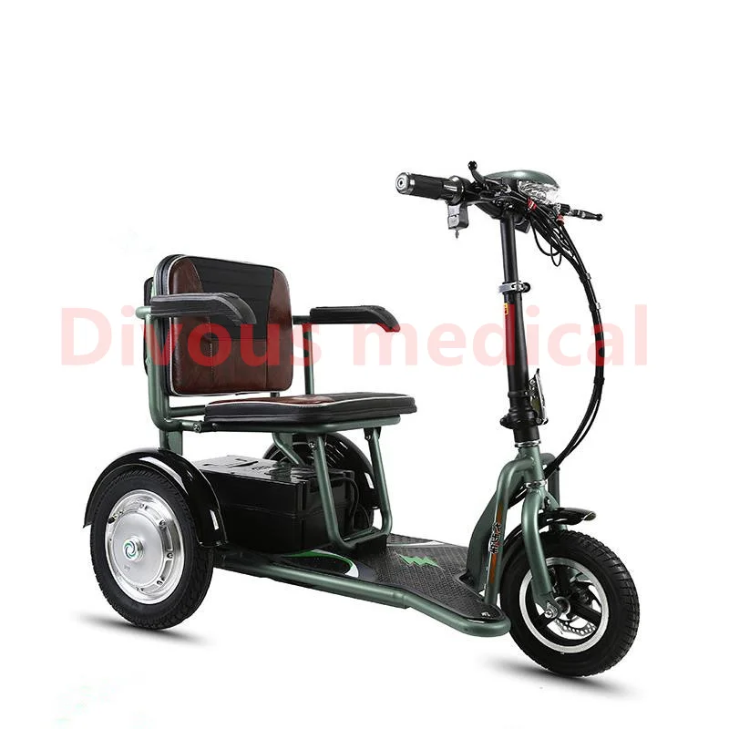 Electric Tricycle 700W Powerful Motor Removable Battery for Elderly Adult Leisure 3 Wheel Electric Scooter 2