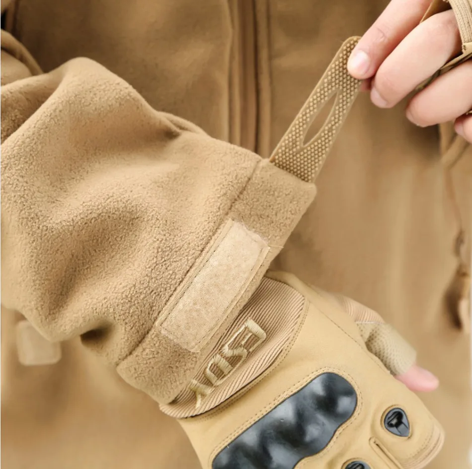 Новая военная тактическая уличная мягкая оболочка флисовая куртка мужская армейская Polartec Спортивная термальная охотничья спортивная куртка с капюшоном