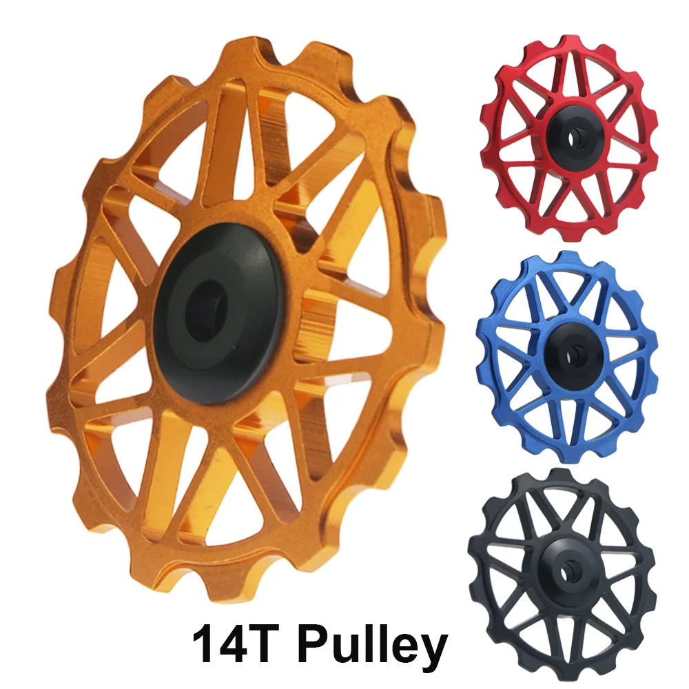 

Alloy Bicycle Pulley Jockey Roller Rear Derailleur Ceramic Bearing 14T Wheel Road Bike Guide Roller For shimano sram GX xx1 Part