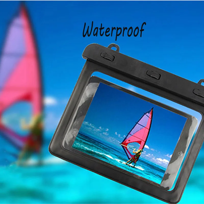 

Powstro 7-8 Inch Water Resistance Pouch Case Cover Protector Waterproof Tablet Dry Bag For Ipad Mini1/2/3 KindleSamsung MiPad2/3