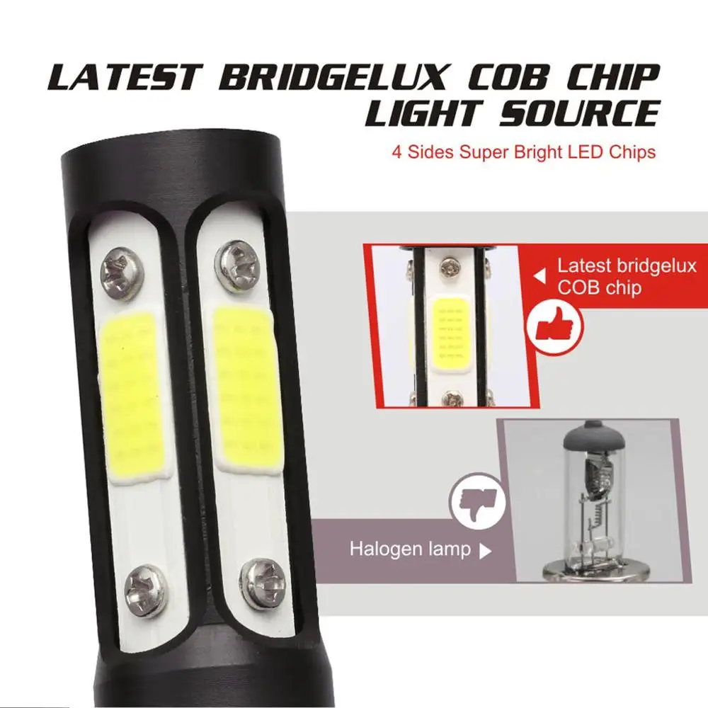 Автомобильные фары X7 H4 led H7 H11 Led H1 80 Вт 12000LM 6000K 9005 HB3 9006 HB4 автомобильная фара лампа