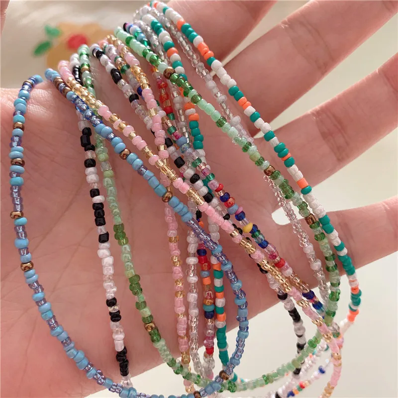 Simple Boho Necklace Chains Aesthetic 