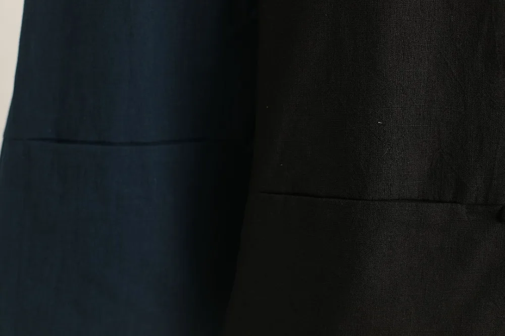 LZJN 2019 Men's Summer Waistcoat Chinese Style Print Patchwork Linen Button Down Kung Fu Shirt Sleeveless Vest Jacket (27)