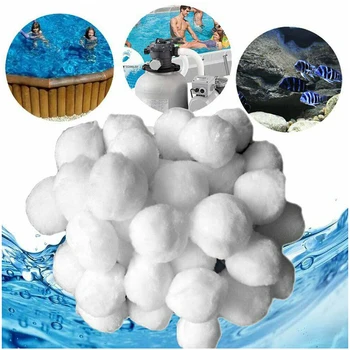 

White Filter Balls Eco-friendly Swimming Pool Cleaning Equipment Filter Water Purification Fiber Cotton Ball Aquarium Clean Tool