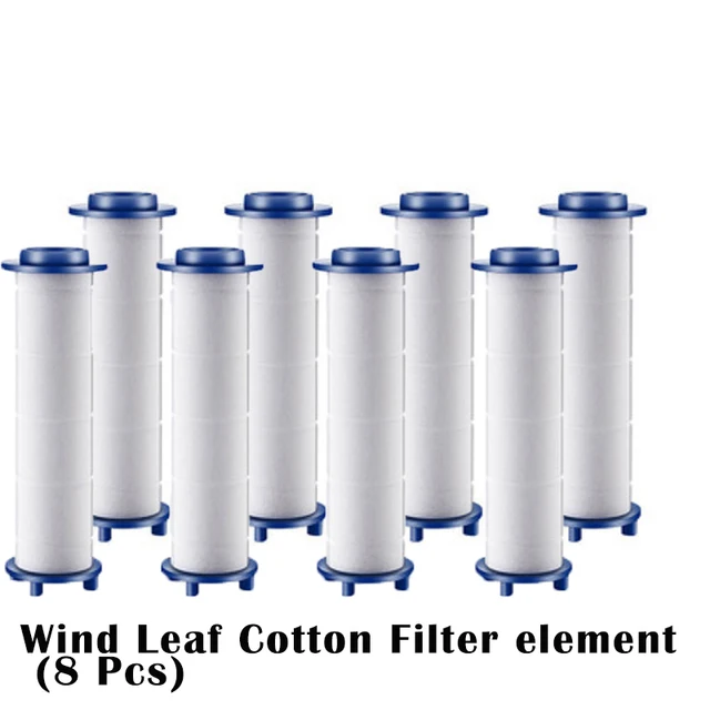 8Pcs Shower Head Filter Cotton Set Used for Cleaning and Filtering Shower Head 1