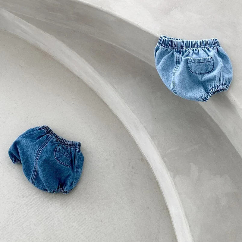 Baby Denim Shorts with Pockets 6
