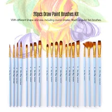 20 шт набор кистей для рисования набор для рисования кисть для рисования