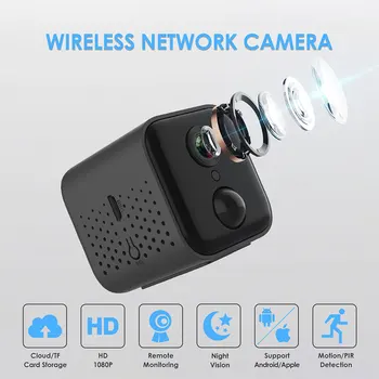 

ET A21 Mini WiFi Camera Baby Monitor 1080P Home Security IP Camera CCTV Night Vision PIR Motion Detection Camcorder Support TF