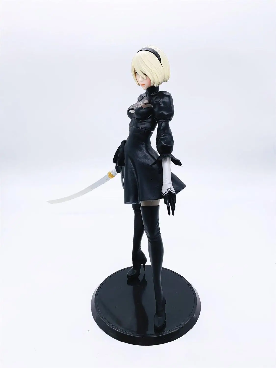 Игра фигура НИР автоматов 2B YoRHa № 2 Тип B игрушечных пластиковых экшн фигурок из аниме Рисунок Модель игрушки сексуальная девушка взрослая коллекция кукла, подарок на Рождество
