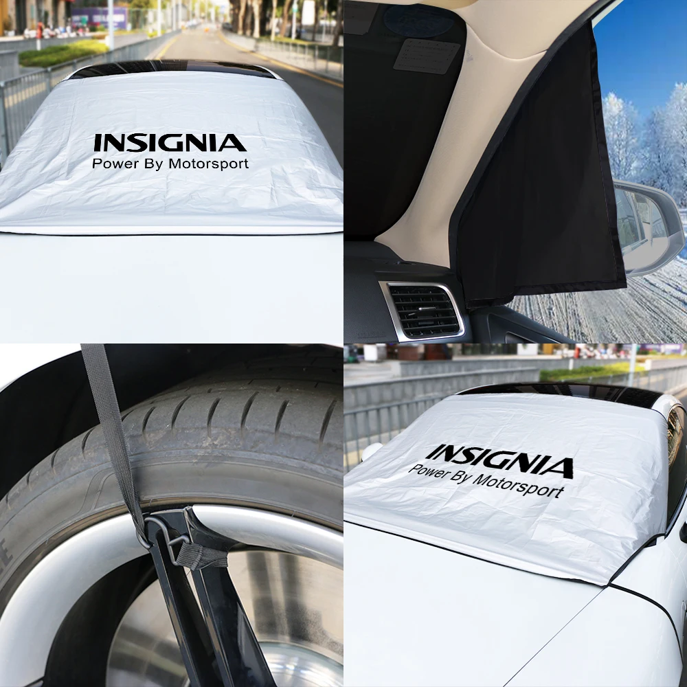 For Opel Astra Corsa OPC Insignia Vectra Mokka Car Windshield Sunshade Front Window Sun Shade Winter Snow Cover Auto Accessories