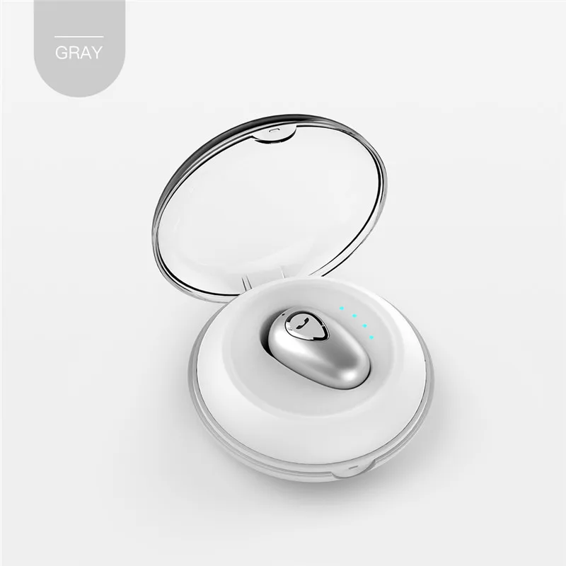 HDT gray BONY TWS Bluetooth 5,0 наушники Airdots беспроводные наушники 3d Стерео шумоподавление отпечатков пальцев сенсорная игровая гарнитура - Цвет: HDT gray
