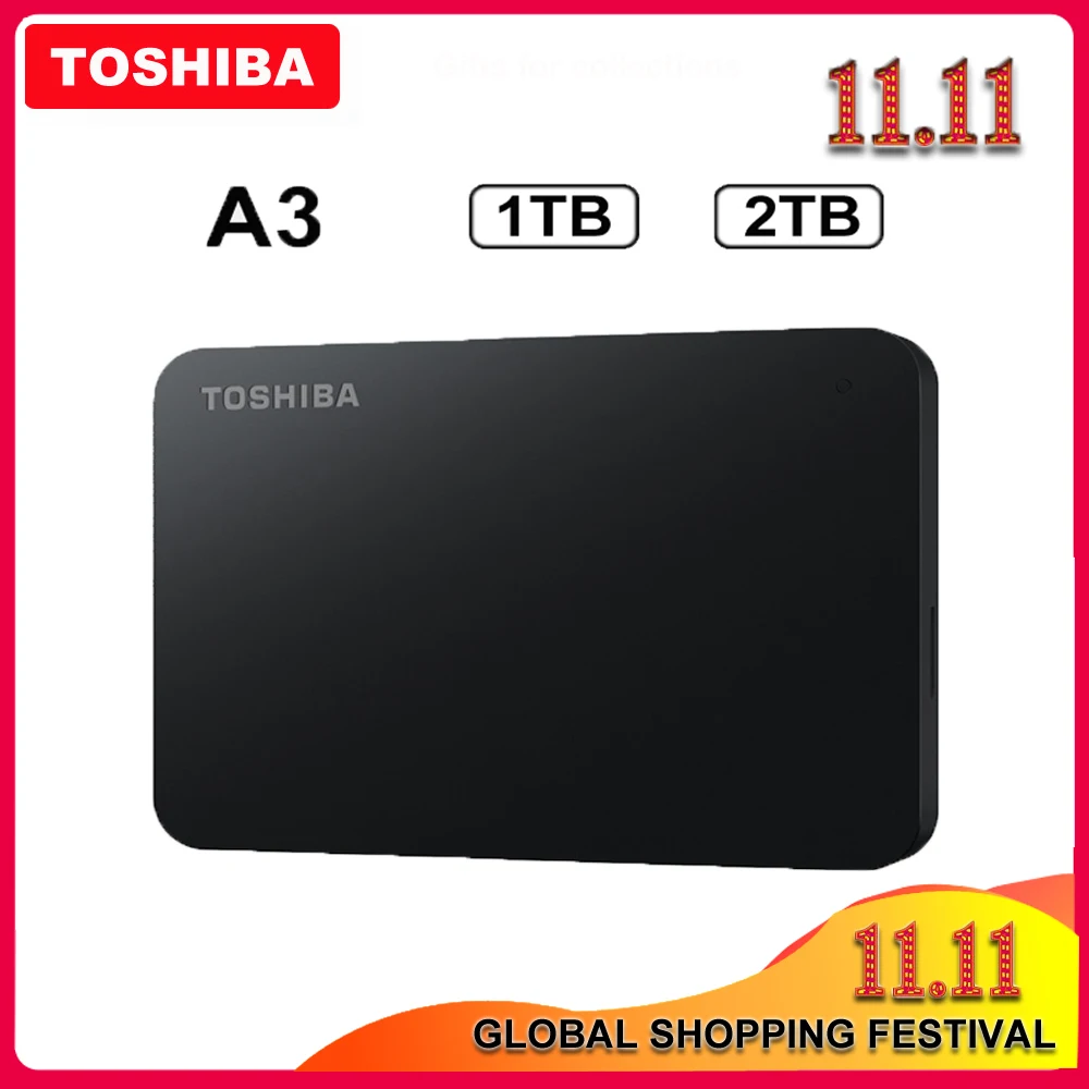 TOSHIBA Canvio Basics HDD 2 5 &quotA3 USB 3 0 внешний жесткий диск ТБ 1 портативный диск|Внешние
