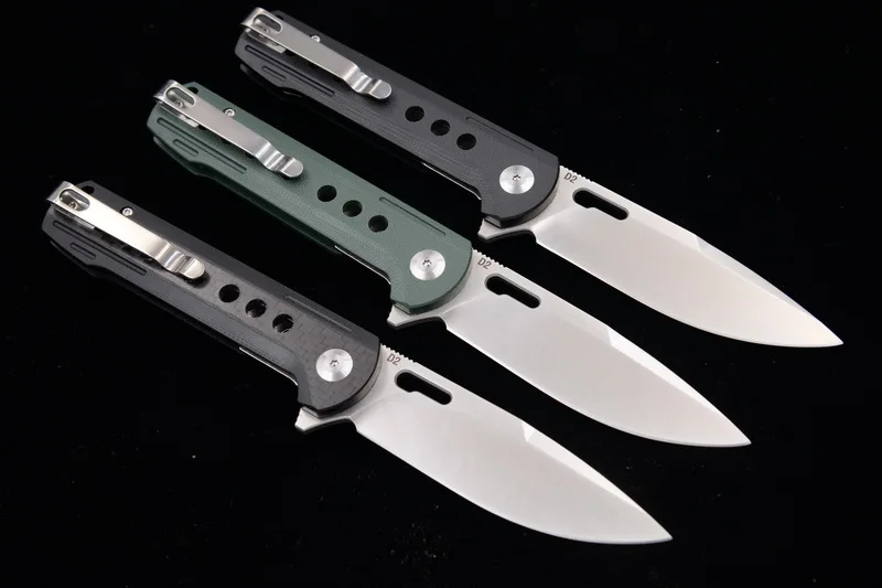 Eafengrow 1971 D2 Сталь G10 шарикоподшипник Флиппер складной Универсальный Кемпинг Охота выживания на открытом воздухе EDC инструмент кухонный нож