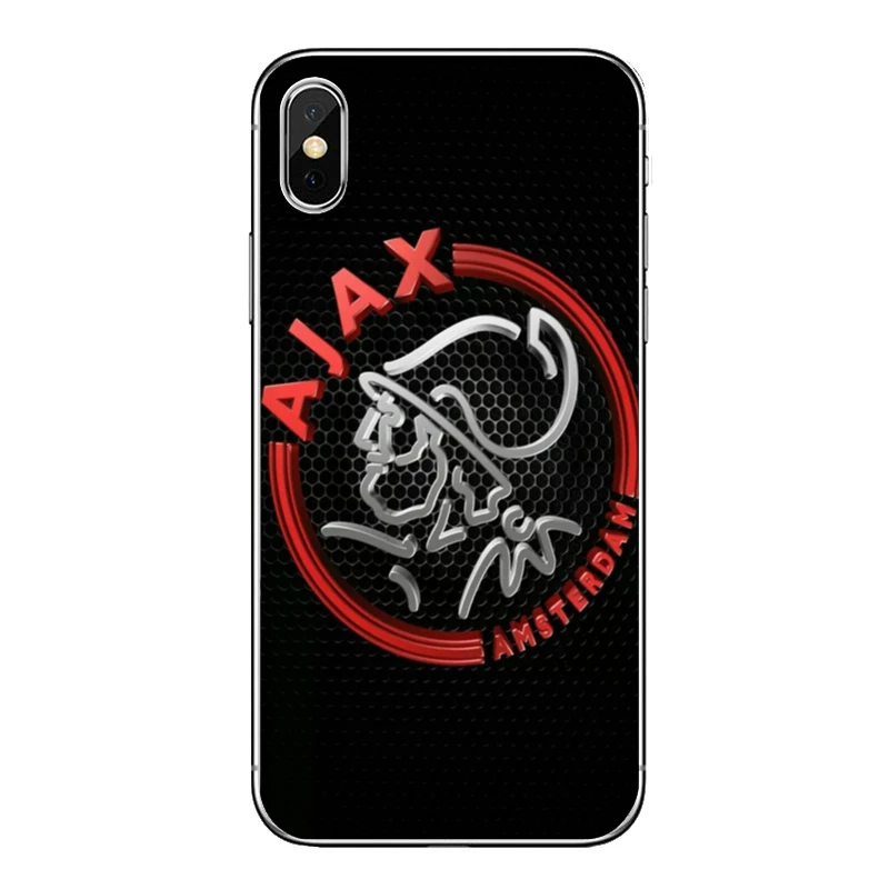 Мягкий чехол для iPhone XR X XS Max 8 7 6s 6 plus samsung Galaxy Note S6 S7 edge S8 S9 S10 Plus lite Ajax Team - Цвет: Ajax-Team-A-04