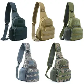 

900D Oxford Cloth Riding Crossbody Bags Mesh Pouch Chest Packs Riding Shoulder Bag 2019 New