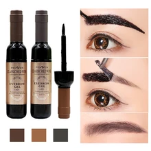 1 шт., гель для бровей, черный, кофейный, серый, отшелушивается, для бровей, тату, тени, для бровей, гель, косметика, макияж для женщин, высокий пигмент, макияж