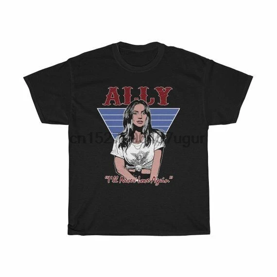 

Retro Ally A Star Is Born T Shirt Unisex Heavy Cotton Black