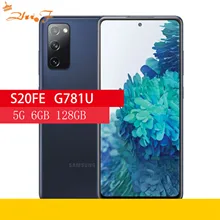 Samsung Galaxy S20 FE G781U 5G G781U1 6.5" ROM 128GB RAM 6GB Snapdragon NFC Octa Core Original S20FE 5G Unlocked Cell Phone