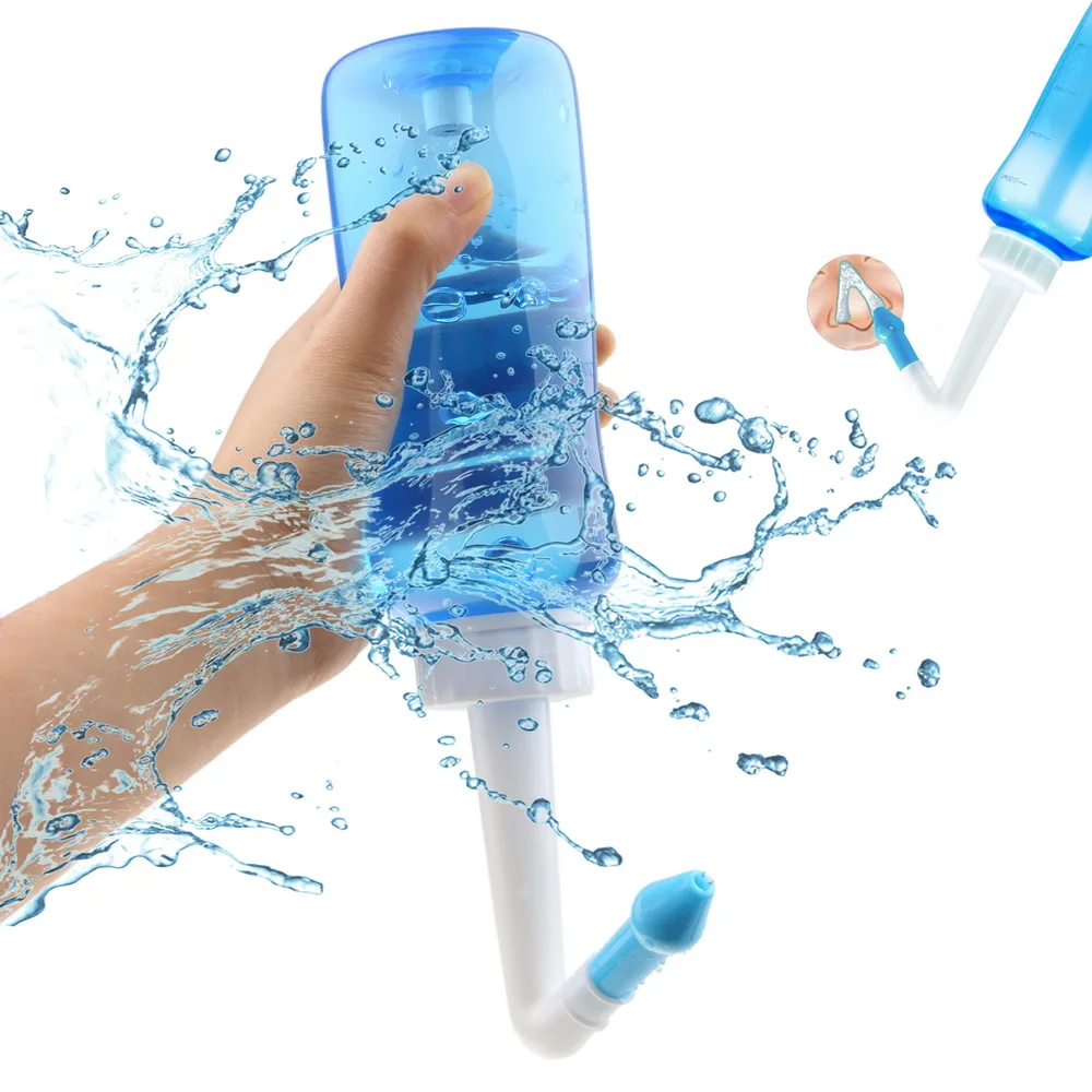 

Nasal Wash Cleaner 300ml 500ml Nose Cleaning Adults Children Nose Protector Neti Pot Avoid Allergic Rhinitis