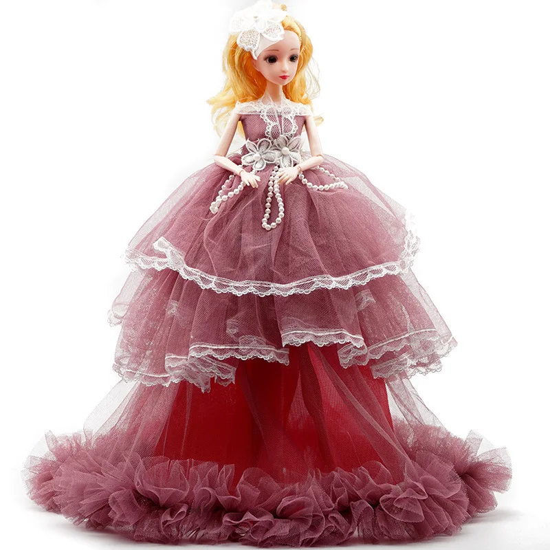 40cm Doll Creative Wedding Princess Gift Box Set Girl Toys Baby Kids Activities Birthday Gift Wholesale Decoration New S07