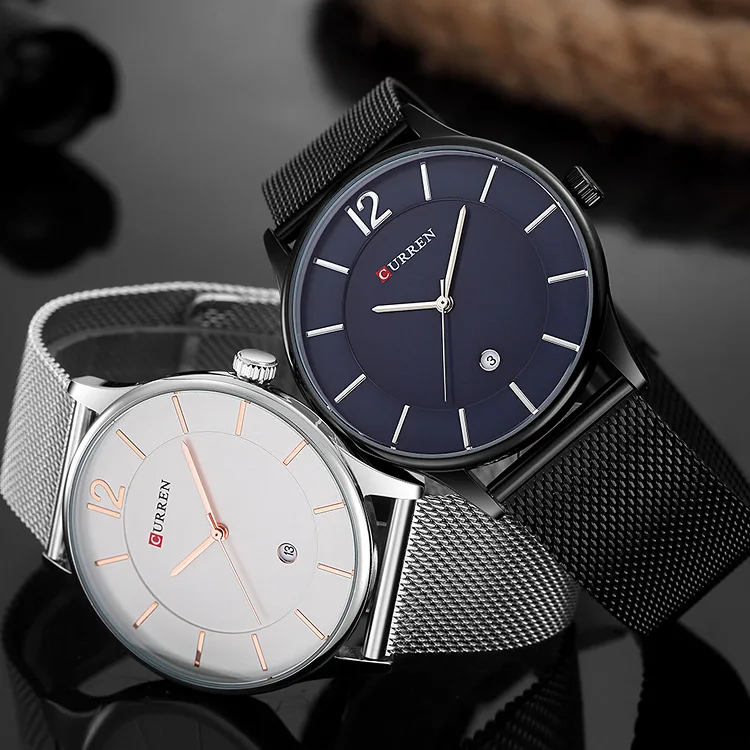 

Hot Selling Karui En 8231 Watch Steel Watch Strap Waterproof Calendar Male Quartz Watch