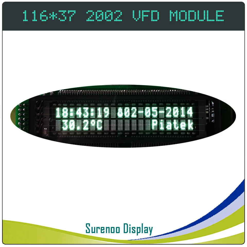 2002 20X2 Параллельный Последовательный SPI VFD экран дисплея фотосовместимый M202SD16LA