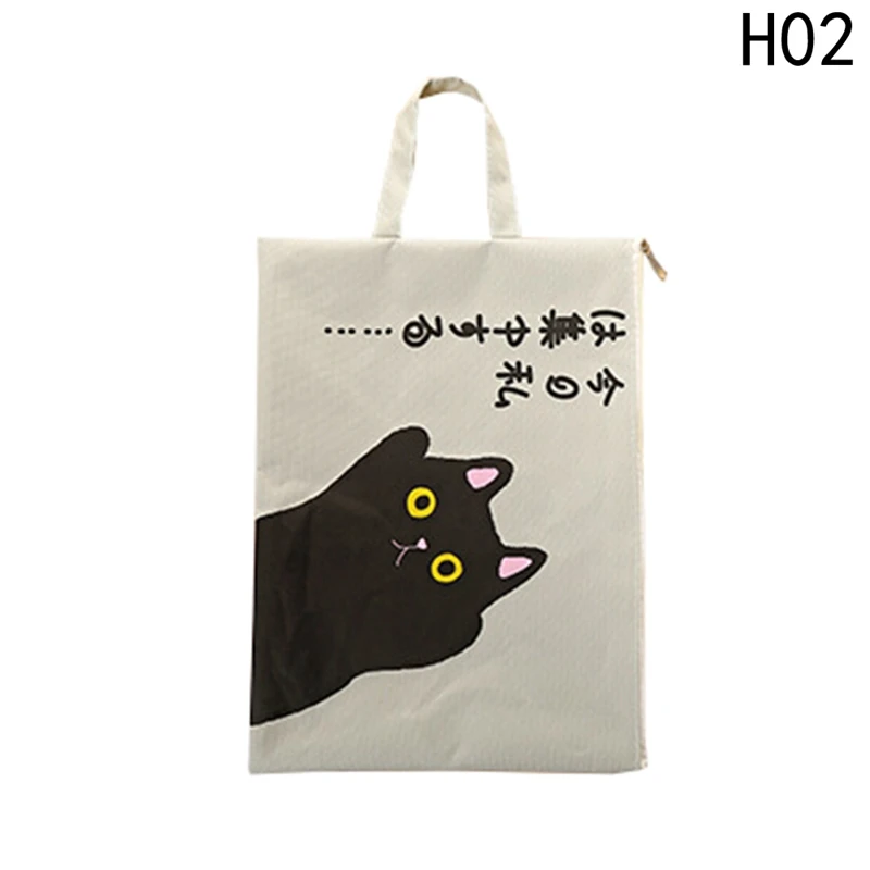 A4, Сумка для документов, папка для кошек, милая, Kawaii, большая, простая, оксфордская ткань, высокое качество, папка для документов, для документов, для студентов