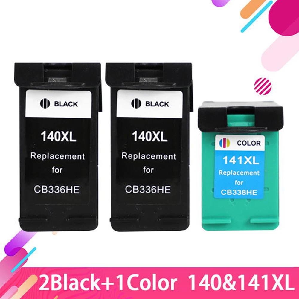 Совместимый чернильный картридж для hp 140 140 141 hp 140XL для hp Photosmart C5273 C5283 C5293 D5363 C4473 C4480 C4483 C4583 C4593