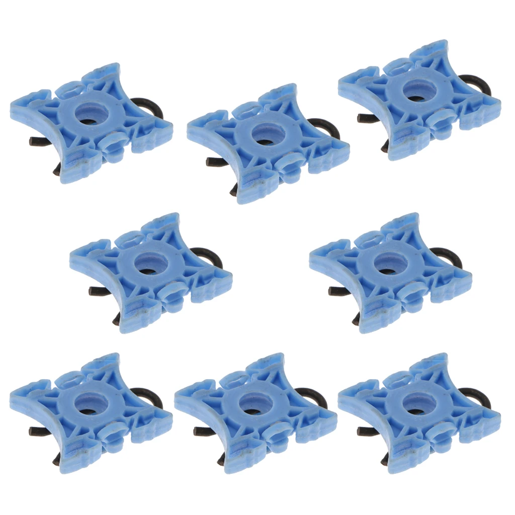 8 pcs Window Regulator Sliding Slider Clips for BMW 51321938884 3 & 5 Series E32 E34 E36 Z3 Z4 E90 E91 E92