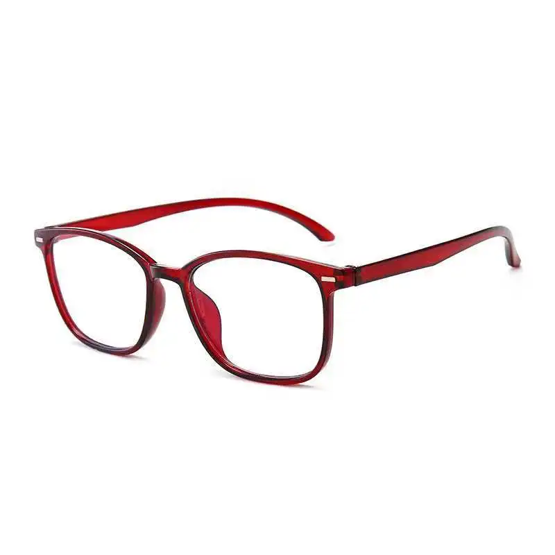 Oulylan анти синий светильник очки для женщин и мужчин прозрачные оптические оправы для очков компьютерные очки - Цвет оправы: RED