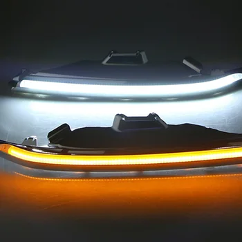 

Car Headlight Eyebrow with Turn Signal 12V DRL LED Daytime Running Light for Toyota Camry 2015 2016 2017 2018