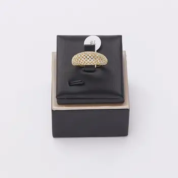 

Finger Rings Women Round Crystal Caesar Ring Gold Color Ethnic Wedding Jewelry Ring