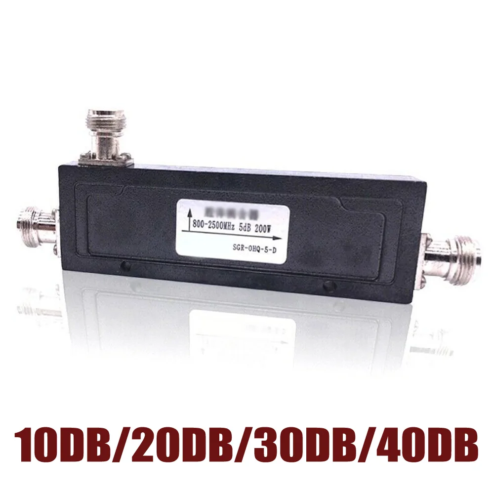 Направленный соединитель 800-2500 МГц 200W10dB~ 40dB n-тип женский радиочастотный коаксиальный инструмент части поставки