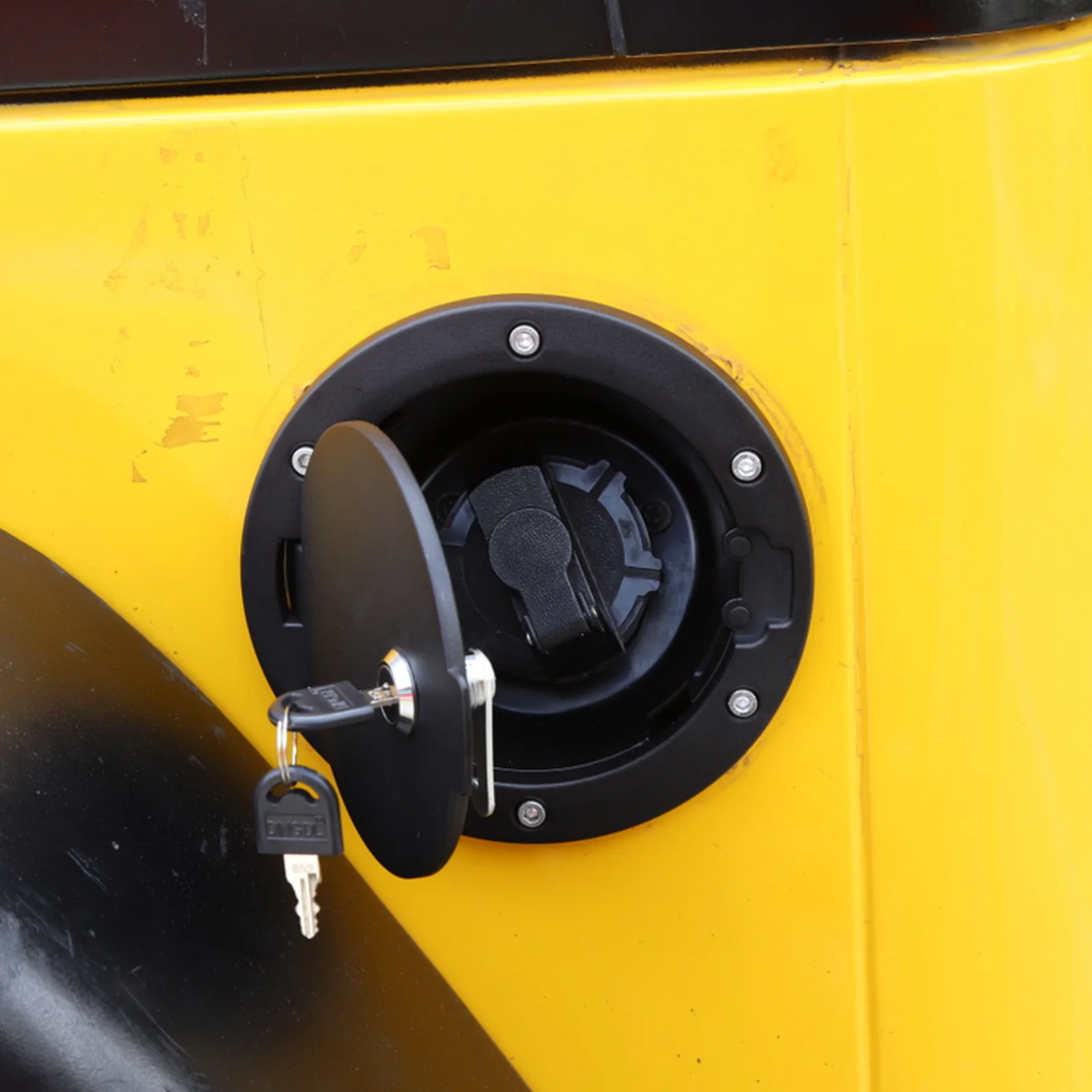 Areyourshop крышка топливного газового бака w/безопасный замок& 2Key для Jeep Wrangler TJ 1997-2006 автомобильный топливный наполнитель крышка двери Бензобак Крышка