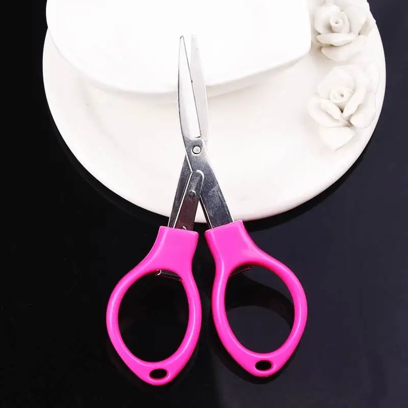 Многофункциональные бытовые ножницы для путешествий DIY, школьные Офисные ножницы, специальные портативные складные мини-ножницы