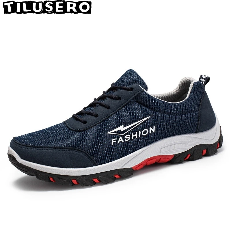 Casual Shoes Sneakers Breathable Men Light for Mesh
