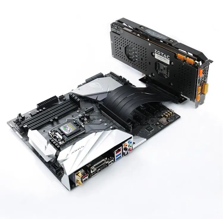 Cabo de extensão para GPU gráfica vertical,