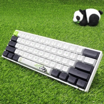 

GK61 Black White Mini Mechanical Keyboard Wireless Bluetooth Gaming Keyboard With Mix RGB Backlight Gateron Axis For Desktop