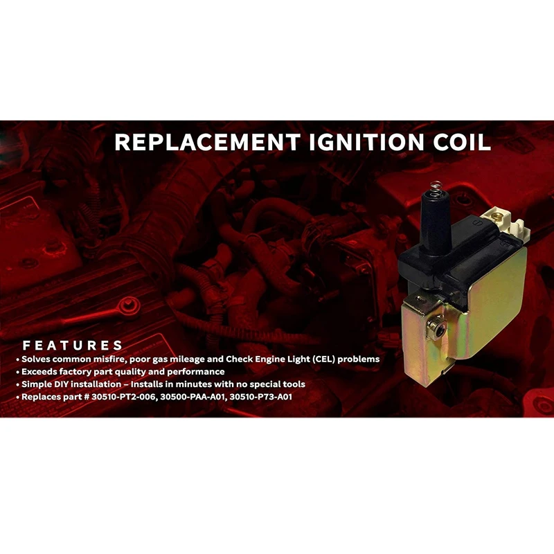 30510-PT2-006 30500-PAA-A01 30510-P73-A01 Lgnition Катушка-заменяет Acura и Honda Civic Accord CRV-1.6L 1.8L 2.2L 2.3L