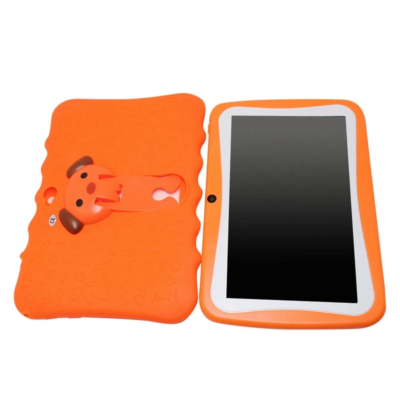 7 pulgadas niños Tablet cámara doble Android Wifi educación juego regalo para niños niñas, enchufe de la UE - 3